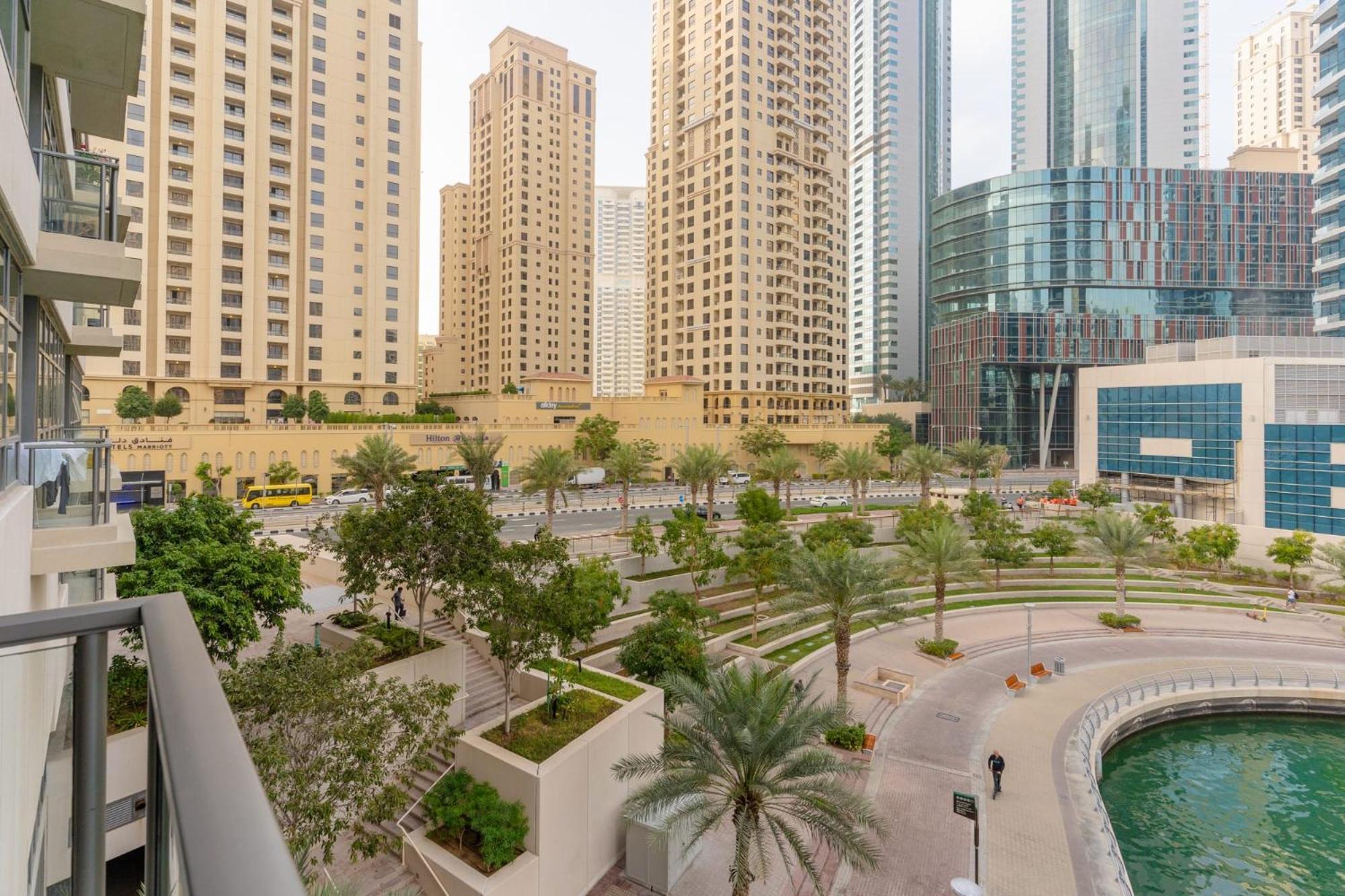 Stylish Waterfront 2 Bed In Dubai Marina Apartment Exterior photo